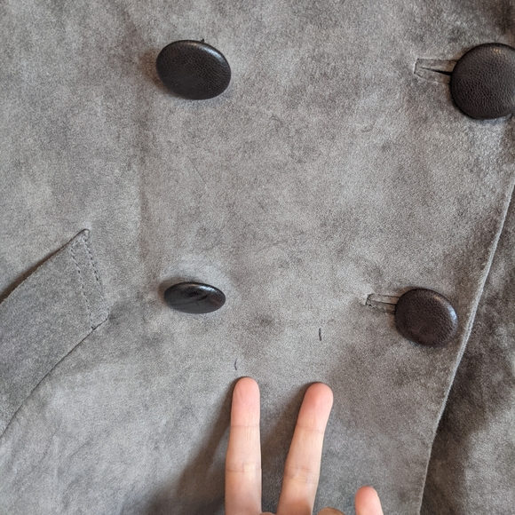 Vintage June Leather + Silk Jacket - Picture 11 of 16